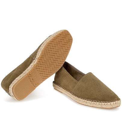 Leather crust espadrilles for mens