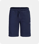 Fleece Shorts In Dark Navy