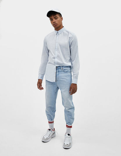 Oversized Hoodie with Minimal Logo