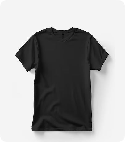 Smart Black t shirt for man