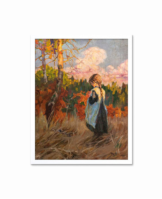 Painting Art Print Framed