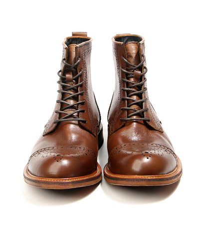 Western Shoes Men Genuine Leather