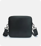 Black Messenger Bag for Men