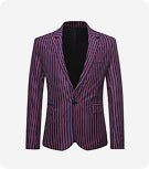 Hipster Blazer Slim Fit One Button